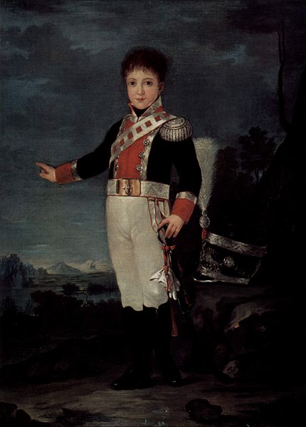 Francisco de Goya Portrat des Don Sebastian Gabriel de Borbon y Braganza